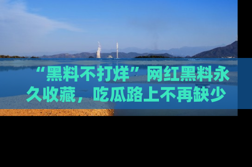 “黑料不打烊”网红黑料永久收藏,吃瓜路上不再缺少惊喜与乐趣
