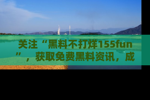 关注“黑料不打烊155fun”，获取免费黑料资讯，成为吃瓜达人不再难！
