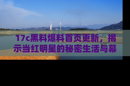 17c黑料爆料首页更新,揭示当红明星的秘密生活与幕后故事