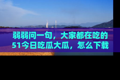 弱弱问一句，大家都在吃的51今日吃瓜大瓜，怎么下载登录才能体验最新入口？