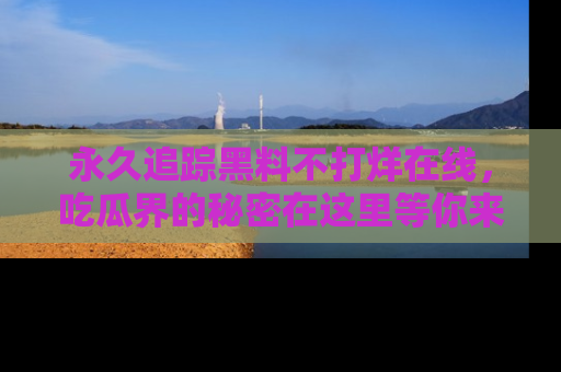永久追踪黑料不打烊在线，吃瓜界的秘密在这里等你来发现！