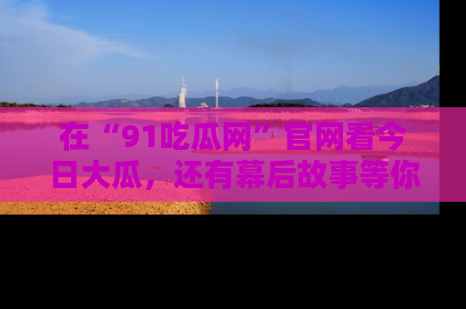在“91吃瓜网”官网看今日大瓜,还有幕后故事等你来挖掘!